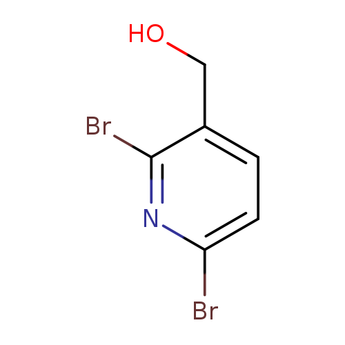 OCc1ccc(nc1Br)Br