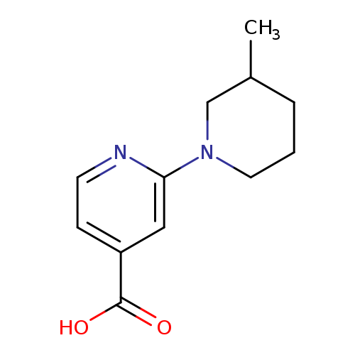 CC1CCCN(C1)c1nccc(c1)C(=O)O