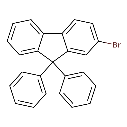 Brc1ccc2c(c1)C(c1ccccc1)(c1ccccc1)c1c2cccc1