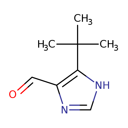 O=Cc1nc[nH]c1C(C)(C)C