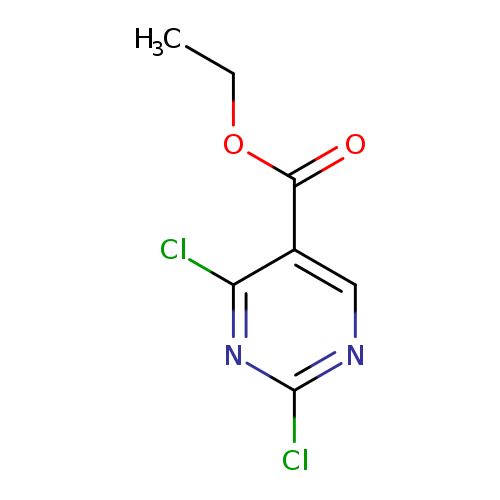 CCOC(=O)c1cnc(nc1Cl)Cl