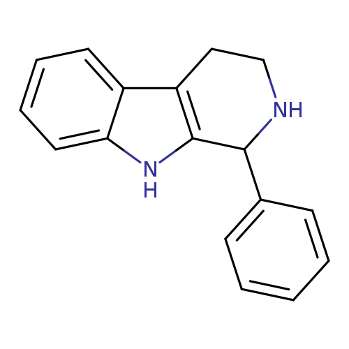 c1ccc(cc1)C1NCCc2c1[nH]c1c2cccc1