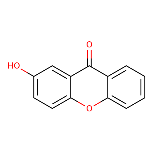 Oc1ccc2c(c1)c(=O)c1c(o2)cccc1