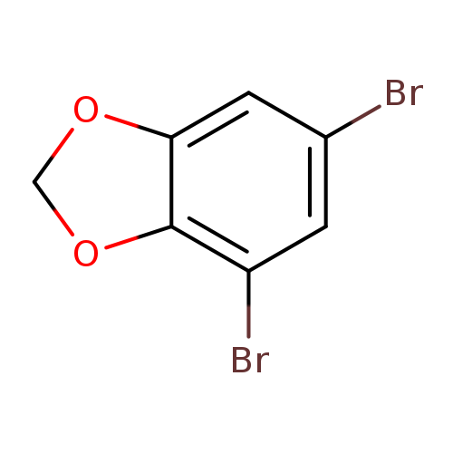 Brc1cc(Br)c2c(c1)OCO2