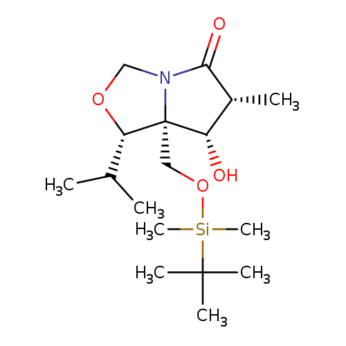 CC([C@@H]1OCN2[C@@]1(CO[Si](C(C)(C)C)(C)C)[C@@H](O)[C@H](C2=O)C)C