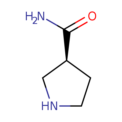 NC(=O)[C@@H]1CNCC1