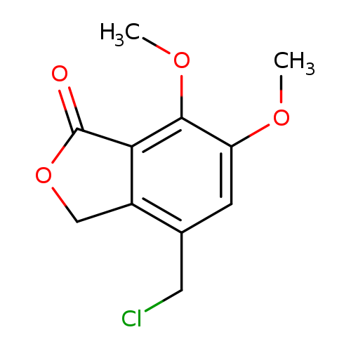 COc1cc(CCl)c2c(c1OC)C(=O)OC2