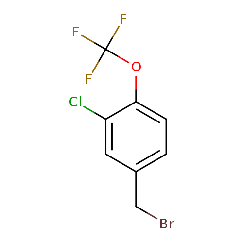 BrCc1ccc(c(c1)Cl)OC(F)(F)F