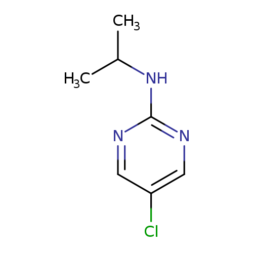 CC(Nc1ncc(cn1)Cl)C