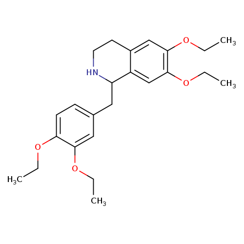 CCOc1cc(ccc1OCC)CC1NCCc2c1cc(OCC)c(c2)OCC