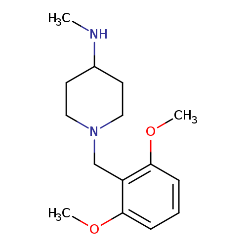 CNC1CCN(CC1)Cc1c(OC)cccc1OC