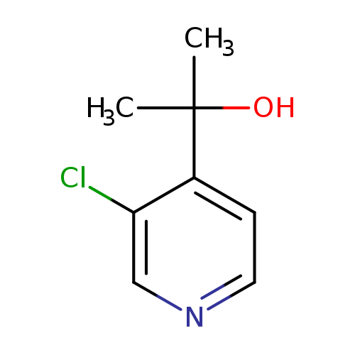 Clc1cnccc1C(O)(C)C