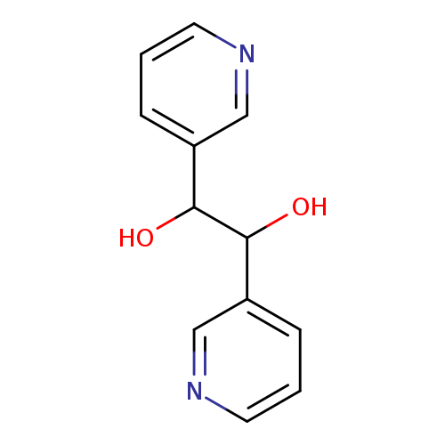 OC(C(c1cccnc1)O)c1cccnc1