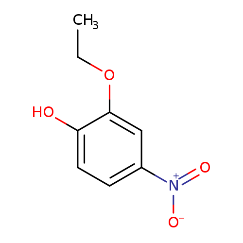 CCOc1cc(ccc1O)[N+](=O)[O-]