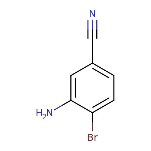 N#Cc1ccc(c(c1)N)Br