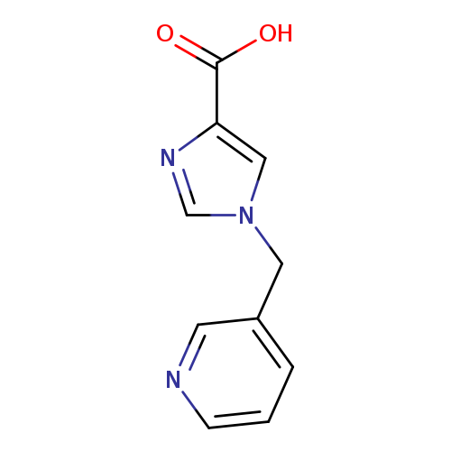 OC(=O)c1ncn(c1)Cc1cccnc1