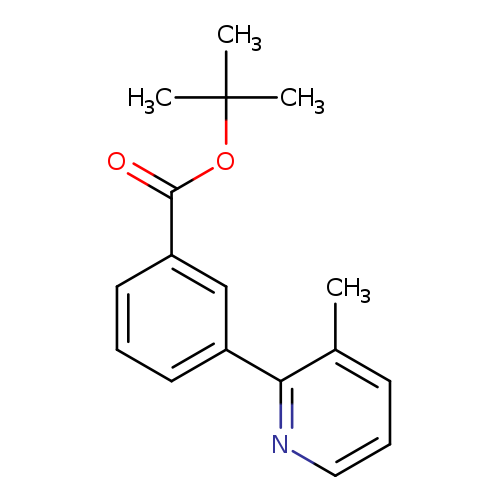 O=C(c1cccc(c1)c1ncccc1C)OC(C)(C)C