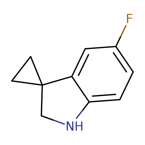 Fc1ccc2c(c1)C1(CC1)CN2