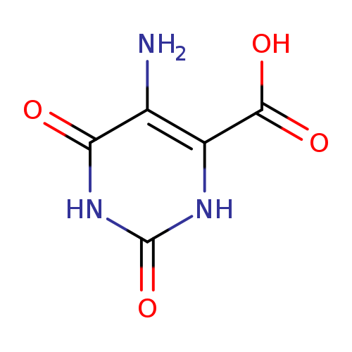 O=c1[nH]c(=O)c(c([nH]1)C(=O)O)N