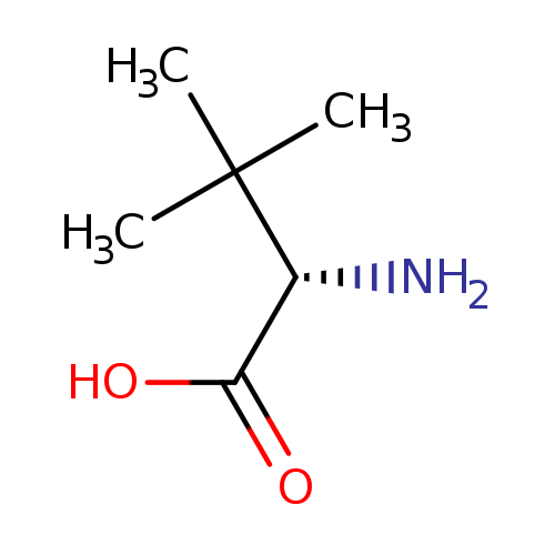 N[C@@H](C(C)(C)C)C(=O)O