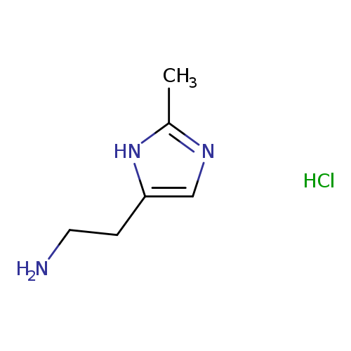 Cc1ncc([nH]1)CCN.Cl