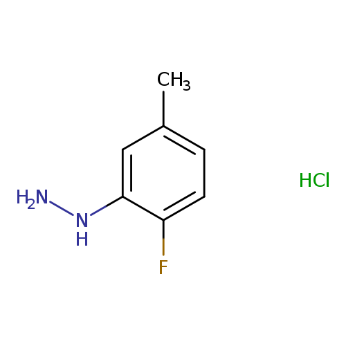 NNc1cc(C)ccc1F.Cl