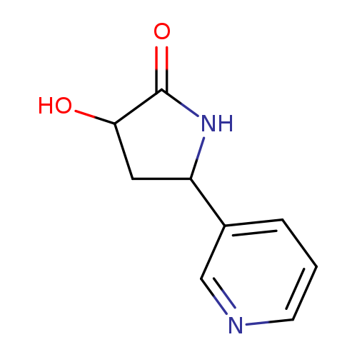 O=C1NC(CC1O)c1cccnc1
