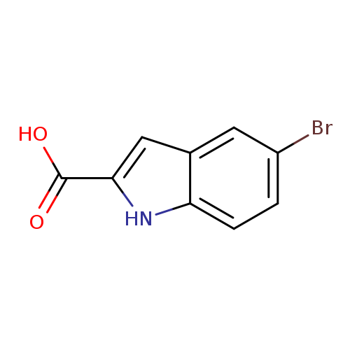 Brc1ccc2c(c1)cc([nH]2)C(=O)O