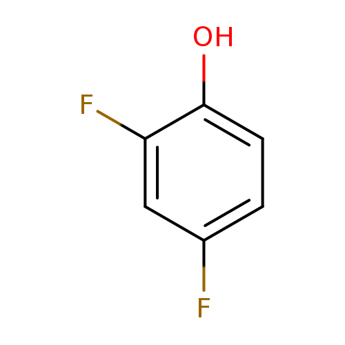 Fc1ccc(c(c1)F)O