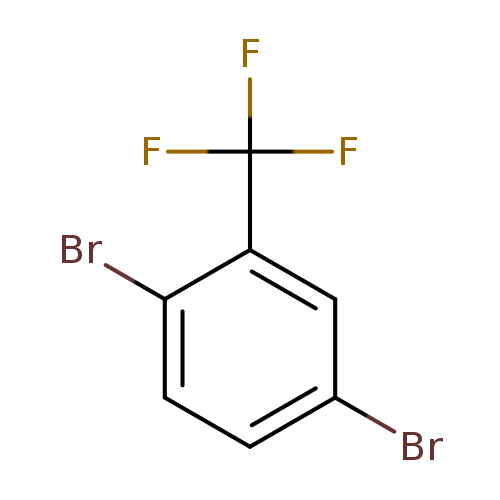 Brc1ccc(c(c1)C(F)(F)F)Br