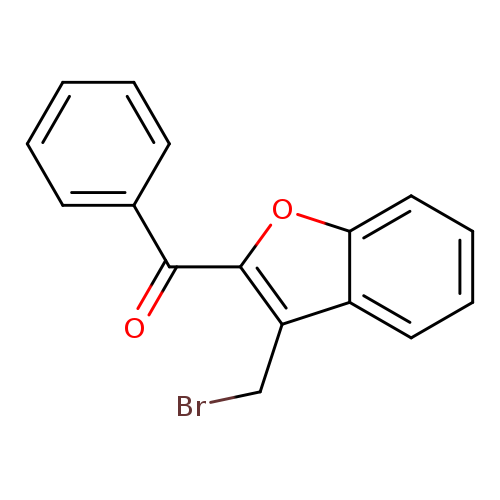 BrCc1c(oc2c1cccc2)C(=O)c1ccccc1