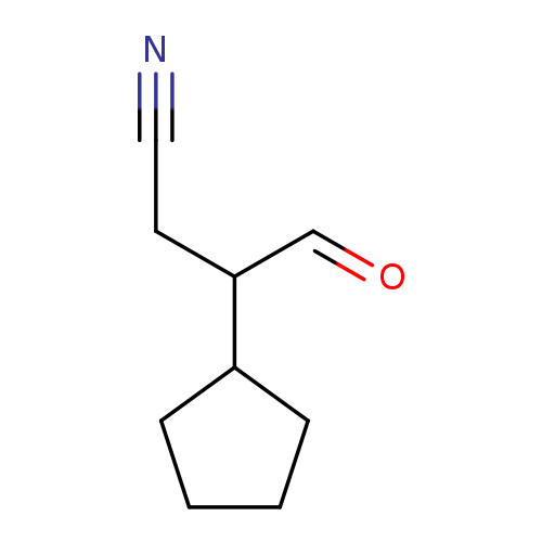 O=CC(C1CCCC1)CC#N