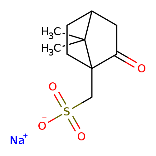 O=C1CC2C(C1(CC2)CS(=O)(=O)[O-])(C)C.[Na+]
