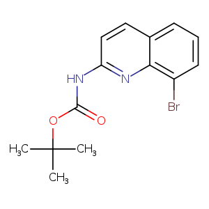 O=C(OC(C)(C)C)Nc1ccc2c(n1)c(Br)ccc2