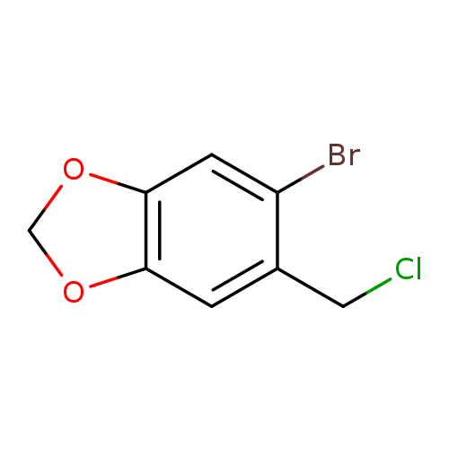 ClCc1cc2OCOc2cc1Br