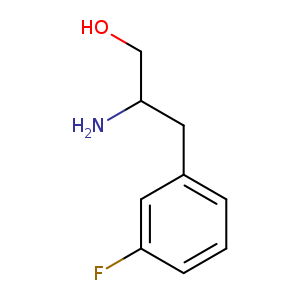 OCC(Cc1cccc(c1)F)N