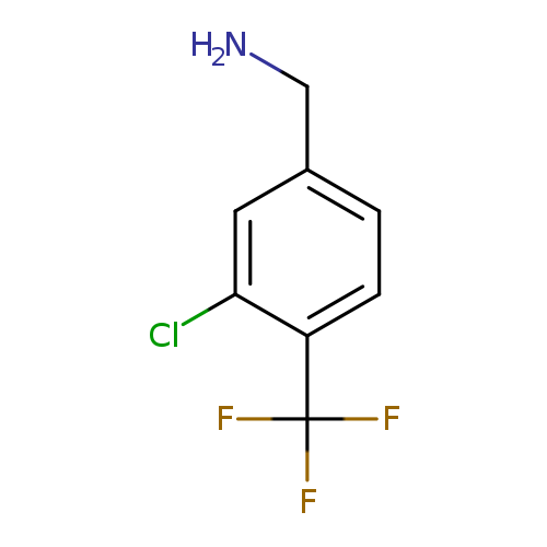 NCc1ccc(c(c1)Cl)C(F)(F)F