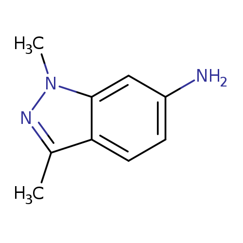 Nc1ccc2c(c1)n(C)nc2C