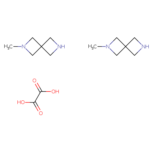 OC(=O)C(=O)O.CN1CC2(C1)CNC2.CN1CC2(C1)CNC2