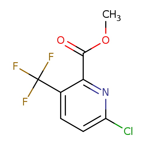 COC(=O)c1nc(Cl)ccc1C(F)(F)F