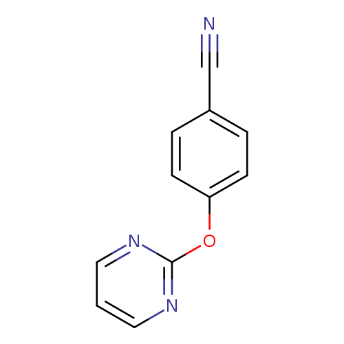 N#Cc1ccc(cc1)Oc1ncccn1