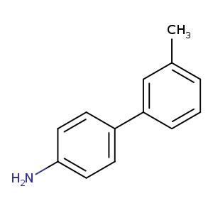 Nc1ccc(cc1)c1cccc(c1)C