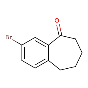 Brc1ccc2c(c1)C(=O)CCCC2
