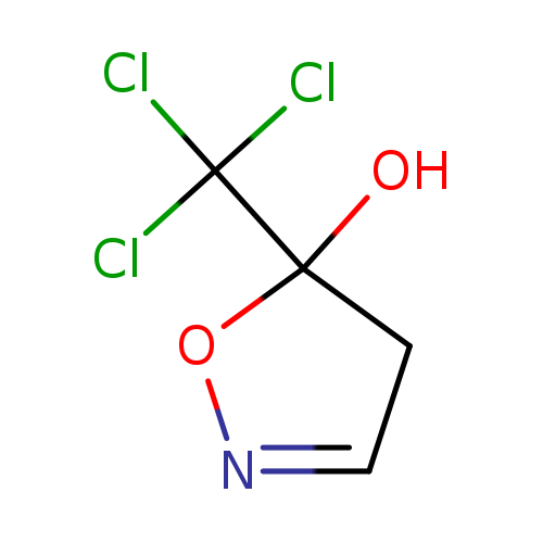 ClC(C1(O)CC=NO1)(Cl)Cl