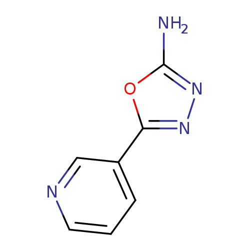 Nc1nnc(o1)c1cccnc1