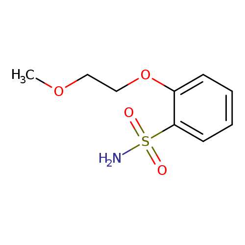 COCCOc1ccccc1S(=O)(=O)N