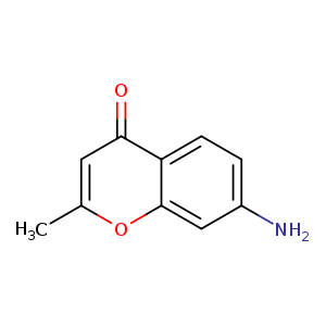 Nc1ccc2c(c1)oc(cc2=O)C