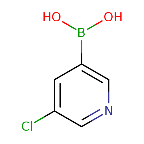 OB(c1cncc(c1)Cl)O