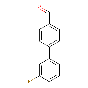 O=Cc1ccc(cc1)c1cccc(c1)F