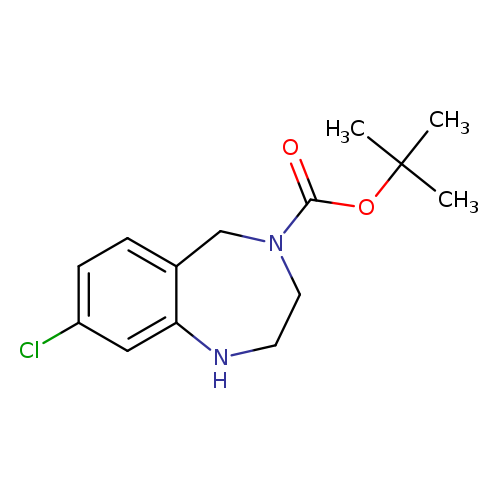 Clc1ccc2c(c1)NCCN(C2)C(=O)OC(C)(C)C